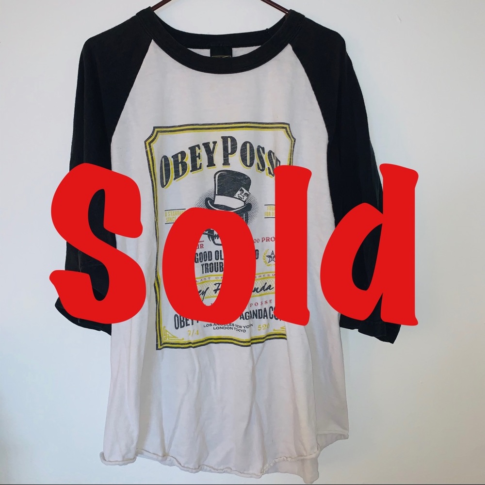 Obey graphic tee